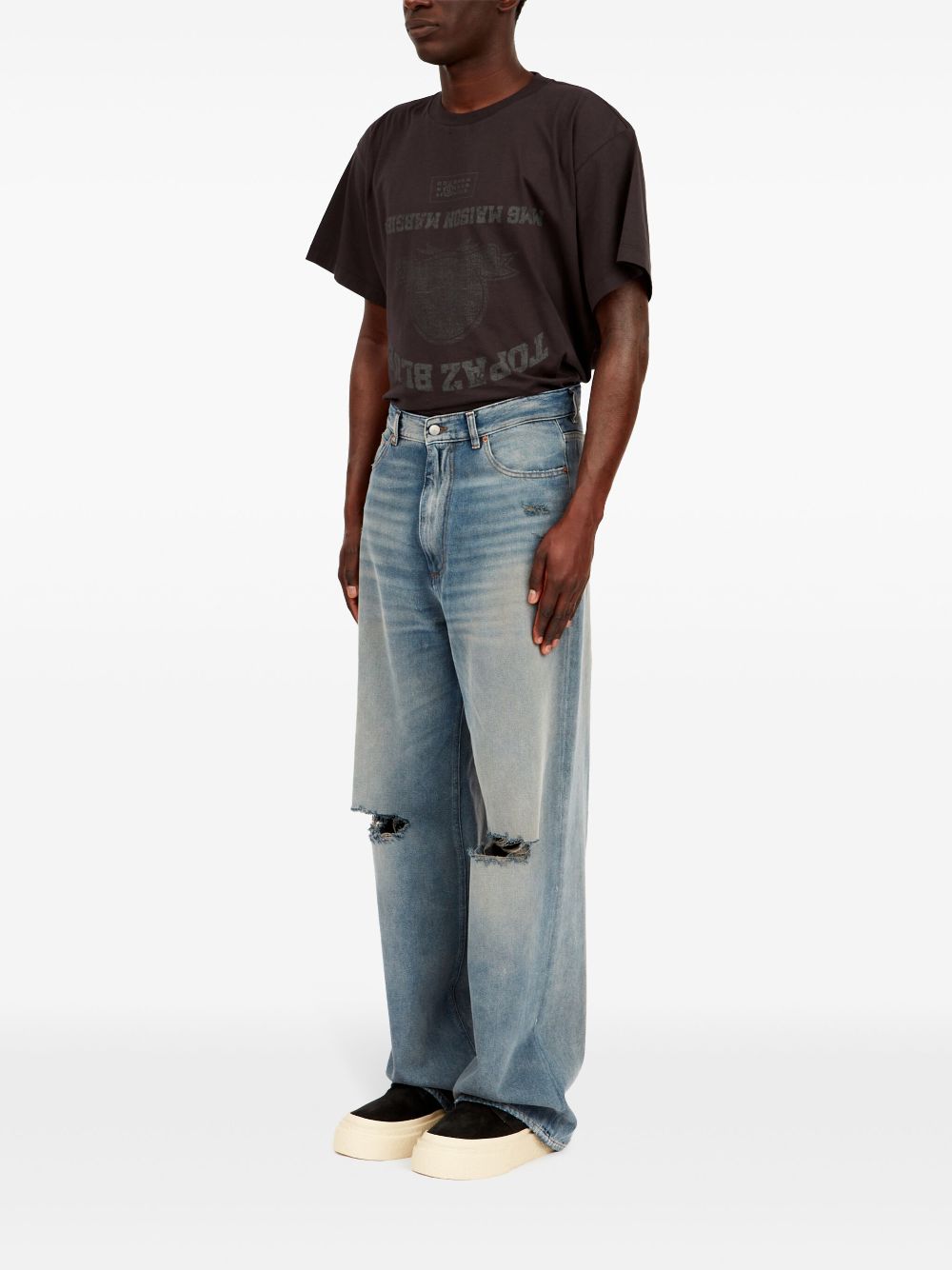 MM6 Maison Margiela Jeans Clear Blue image 2