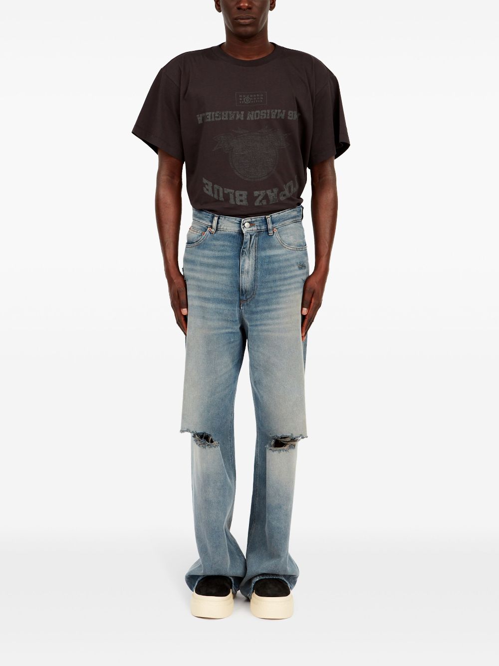 MM6 Maison Margiela Jeans Clear Blue image 6