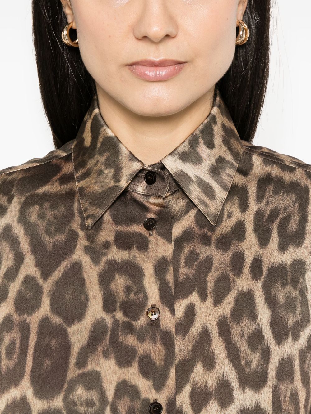 Stella McCartney Shirts Brown image 2