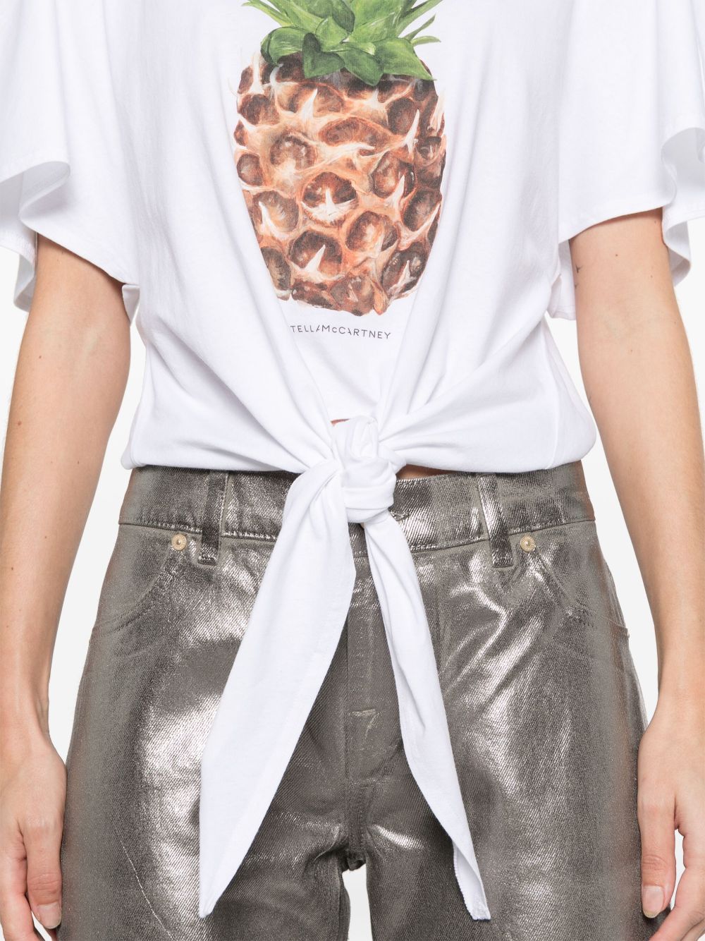 Stella McCartney T-shirts and Polos White image 3