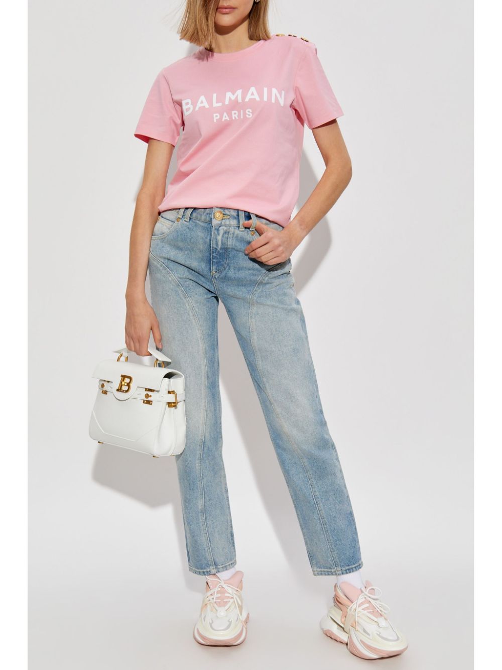 Balmain T-shirts and Polos Pink image 2