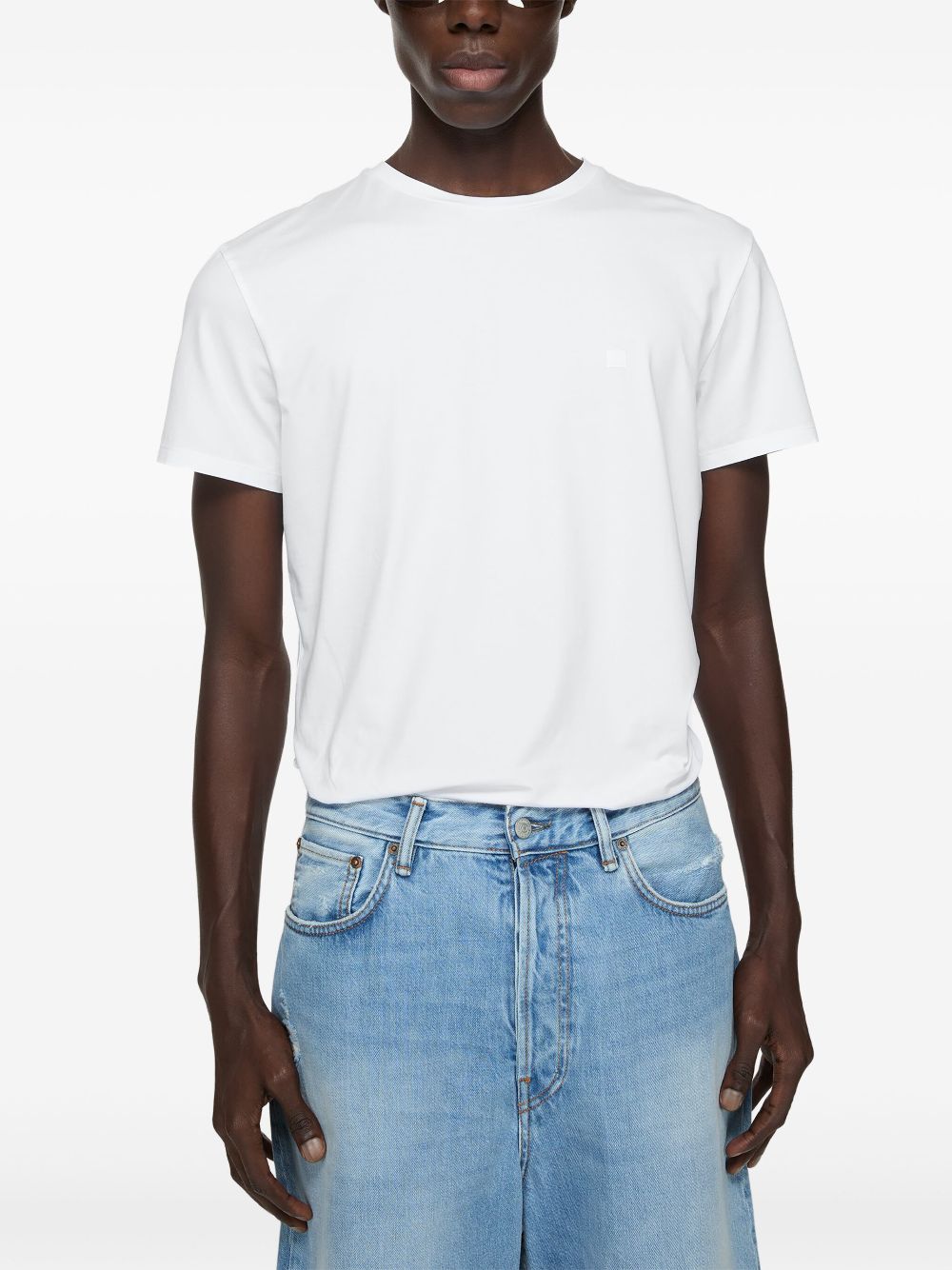 Acne T-shirts and Polos White image 3