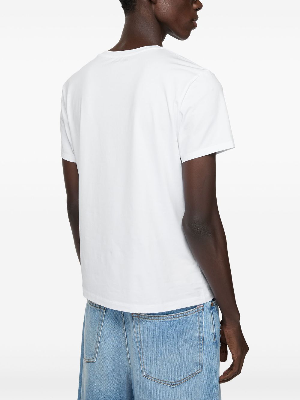 Acne T-shirts and Polos White image 6