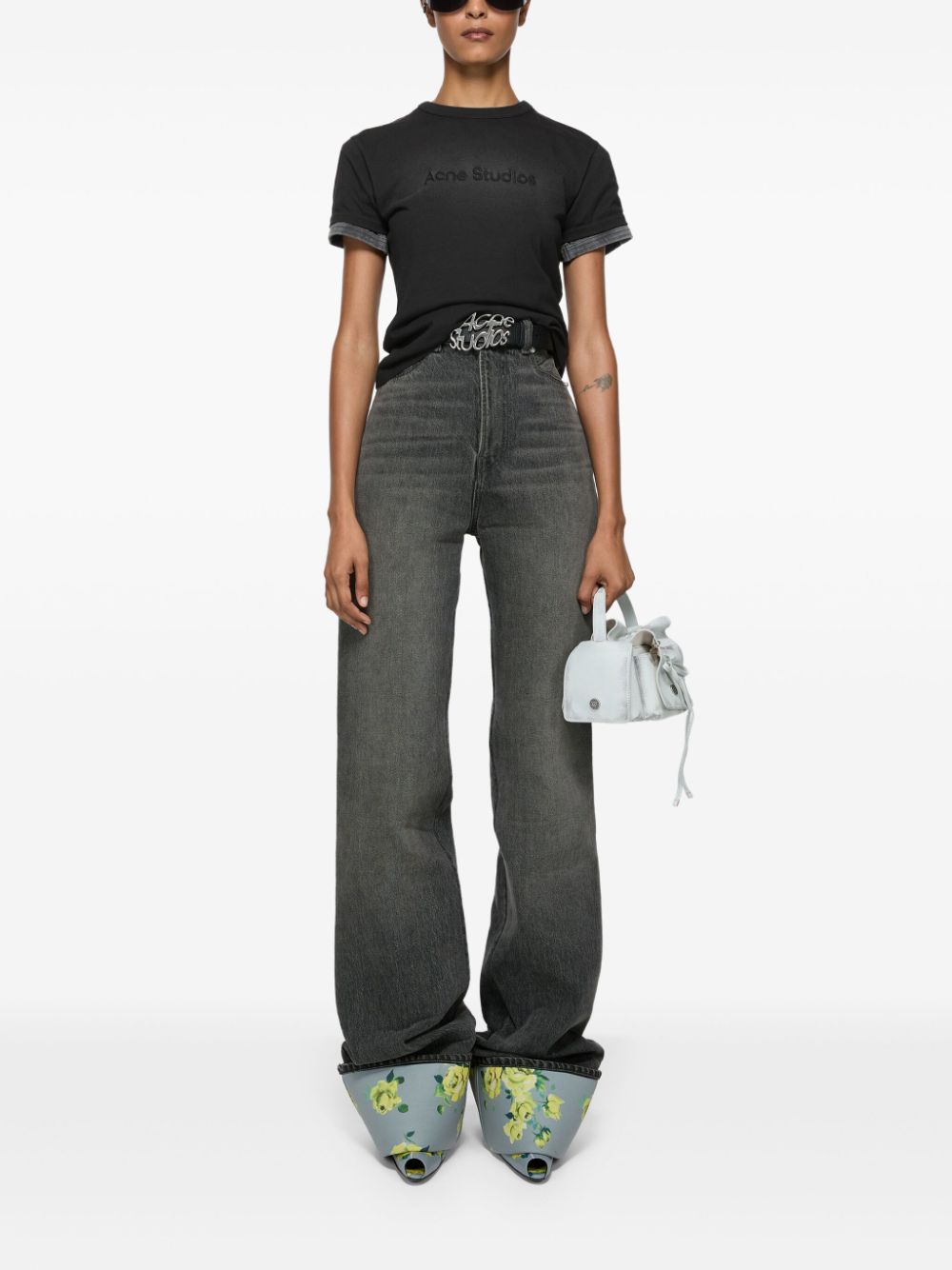 Acne Studios T-shirts and Polos Black image 4