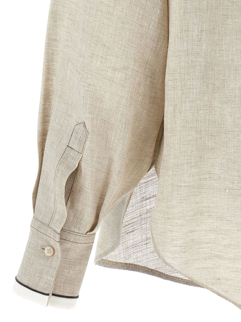 Brunello Cucinelli Shirts Beige image 2