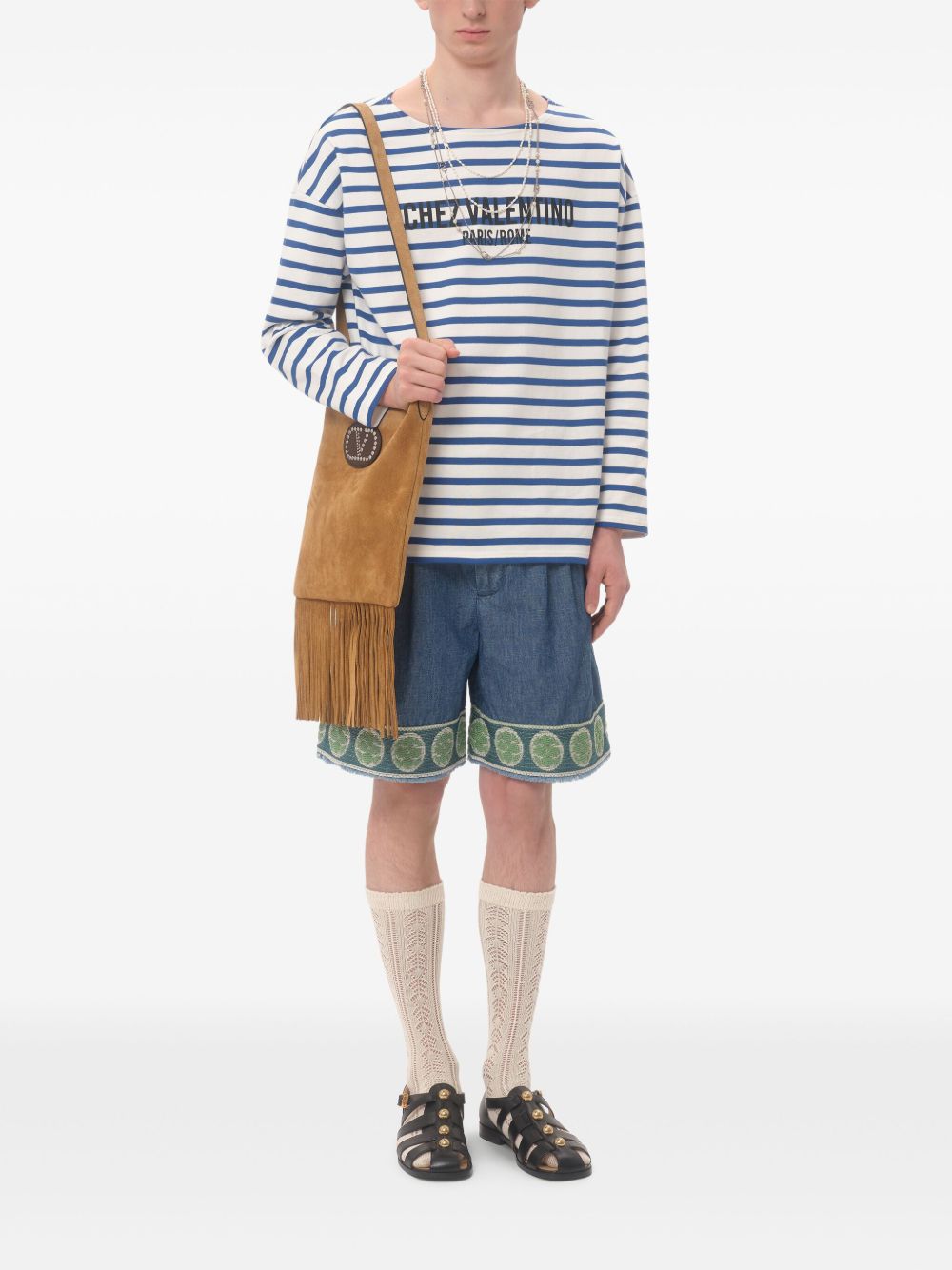 Valentino Shorts Blue image 4