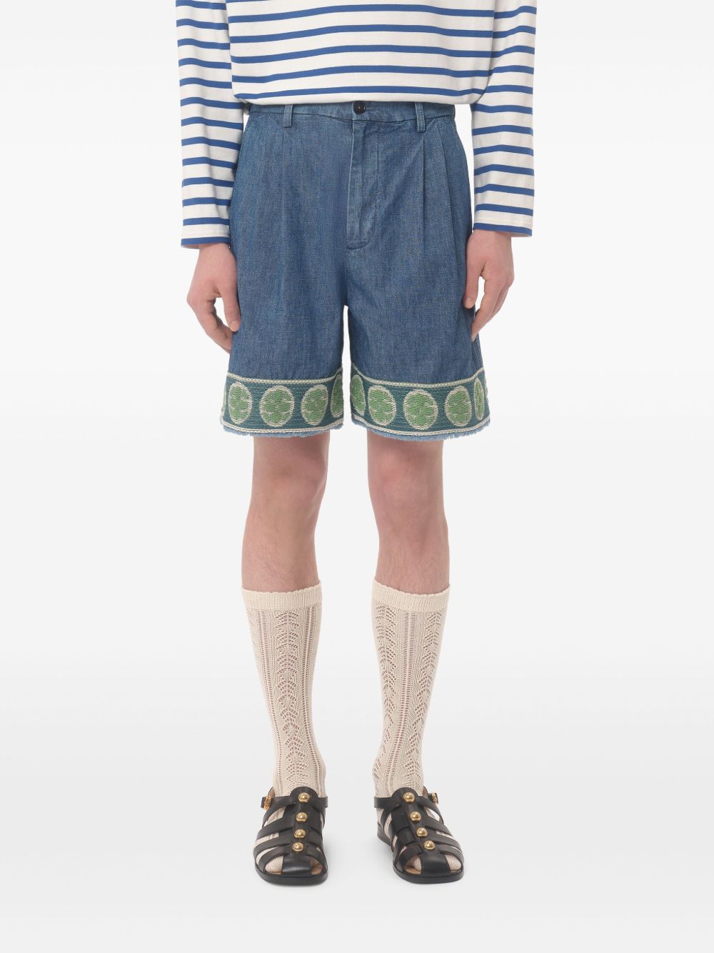 Valentino Shorts Blue image 5