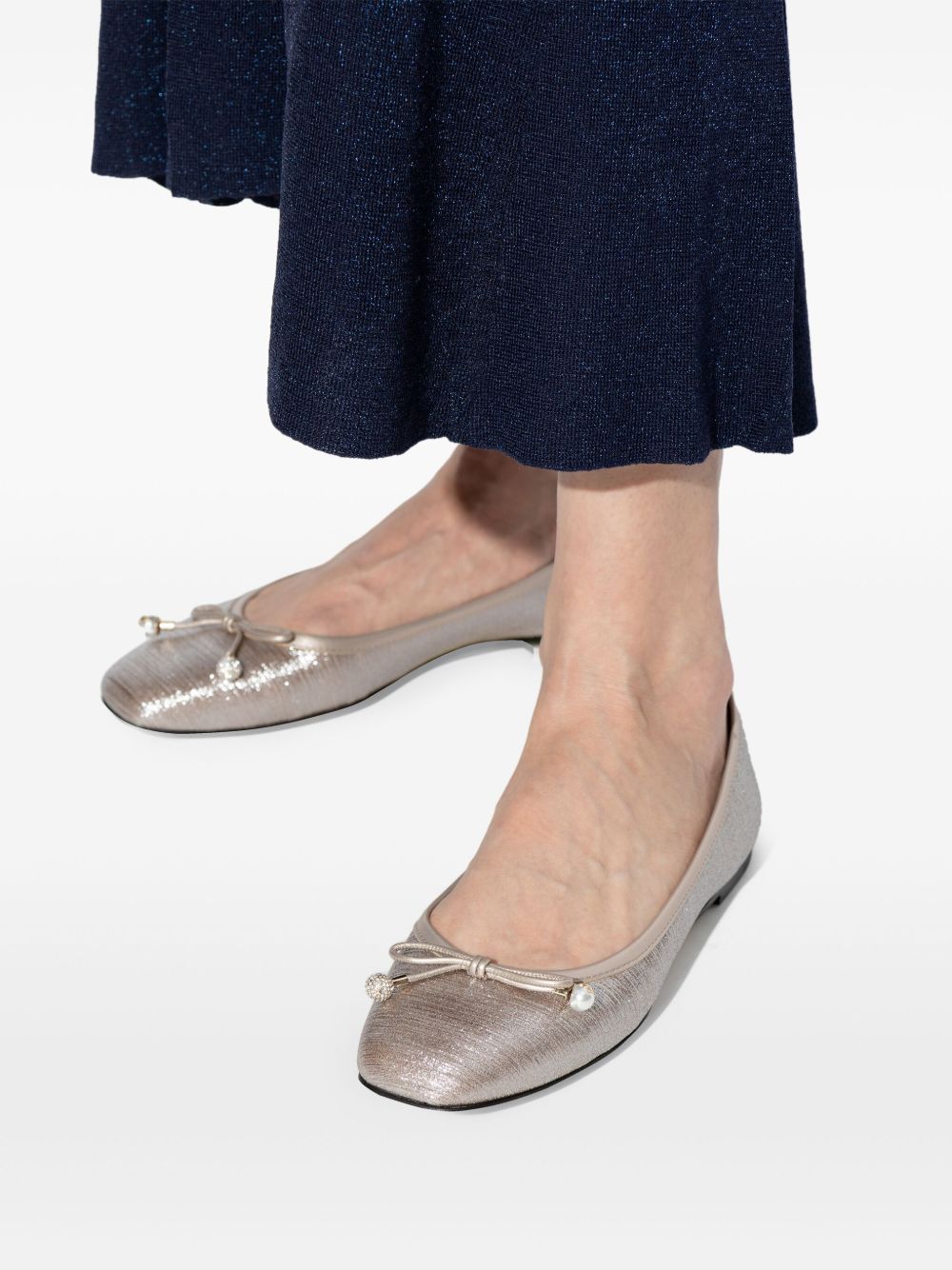 Jimmy Choo Flat shoes Powder image 2