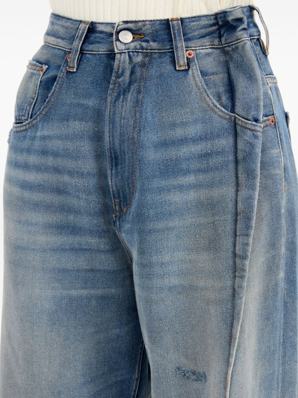 MM6 Maison Margiela Jeans Clear Blue image 1