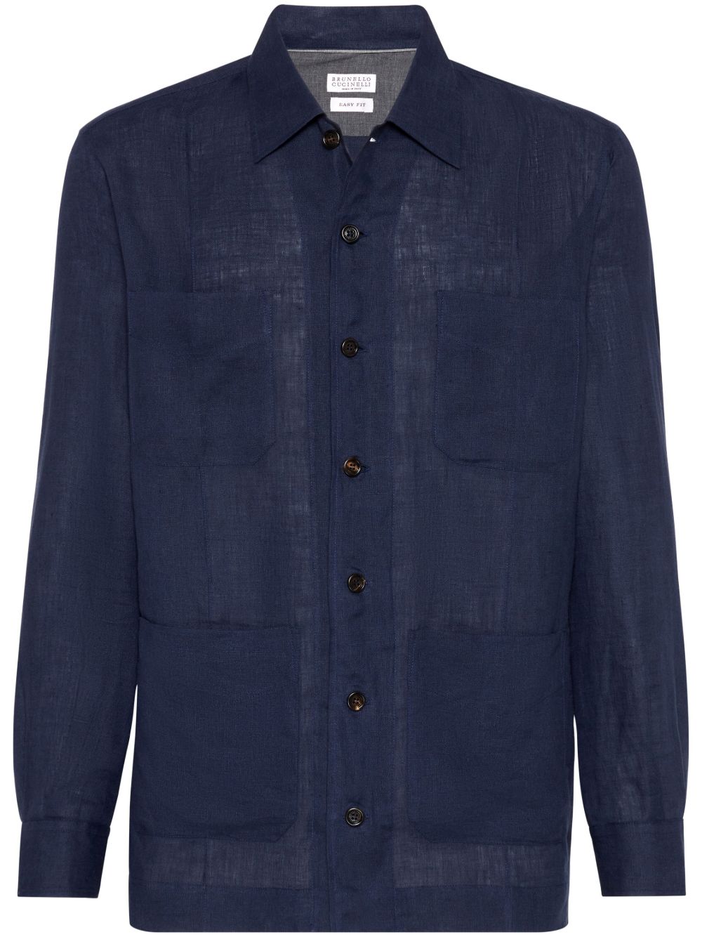 Brunello Cucinelli Shirts Blue image 0