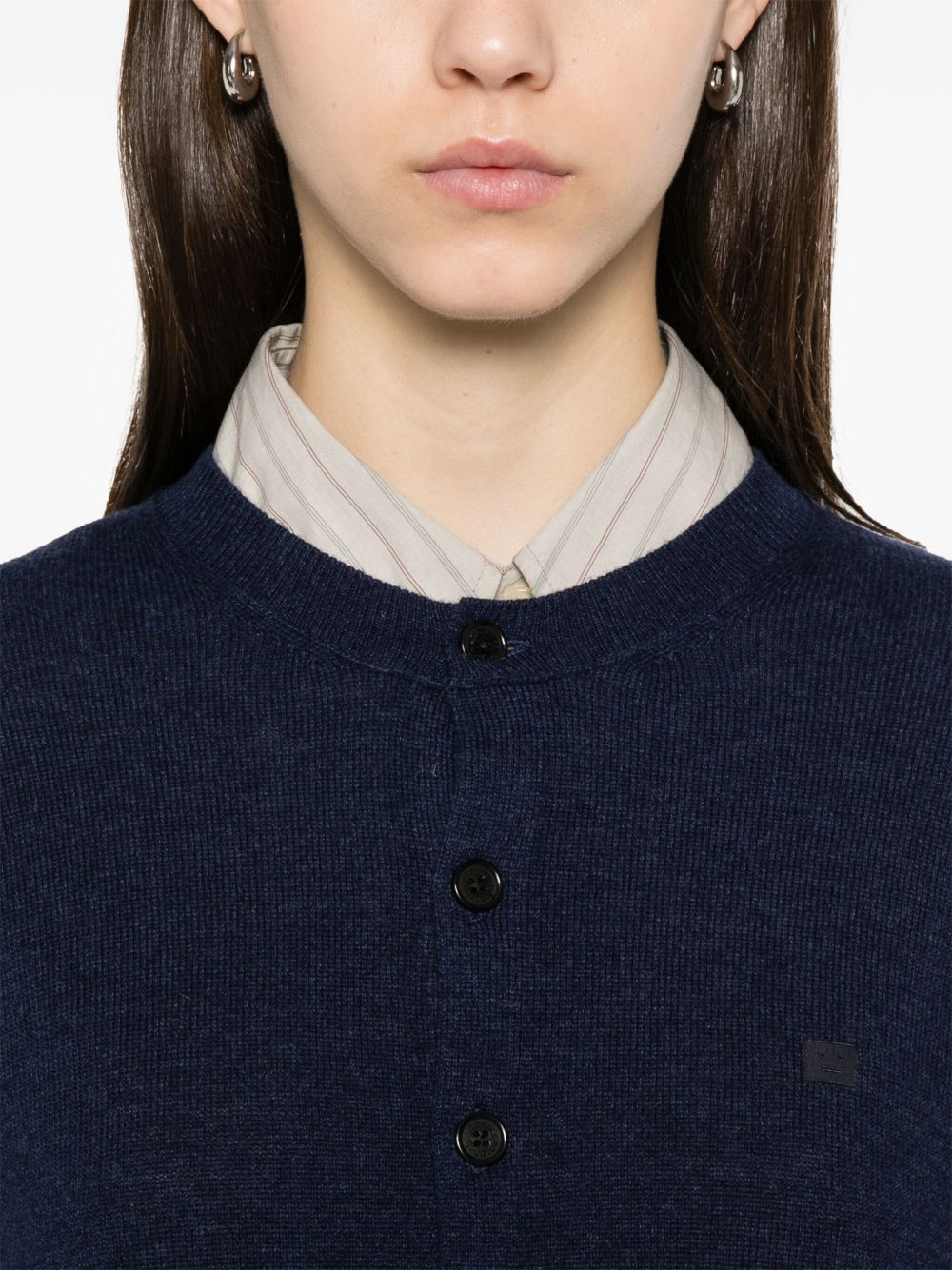 Acne Sweaters Blue image 3