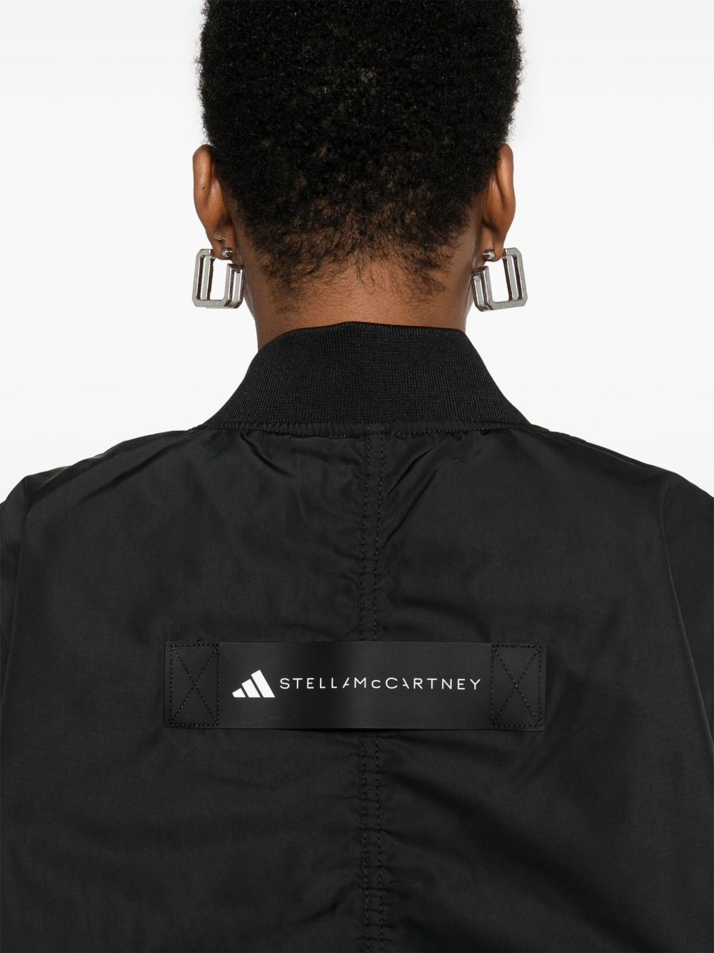 Adidas By Stella McCartney Coats Black image 3