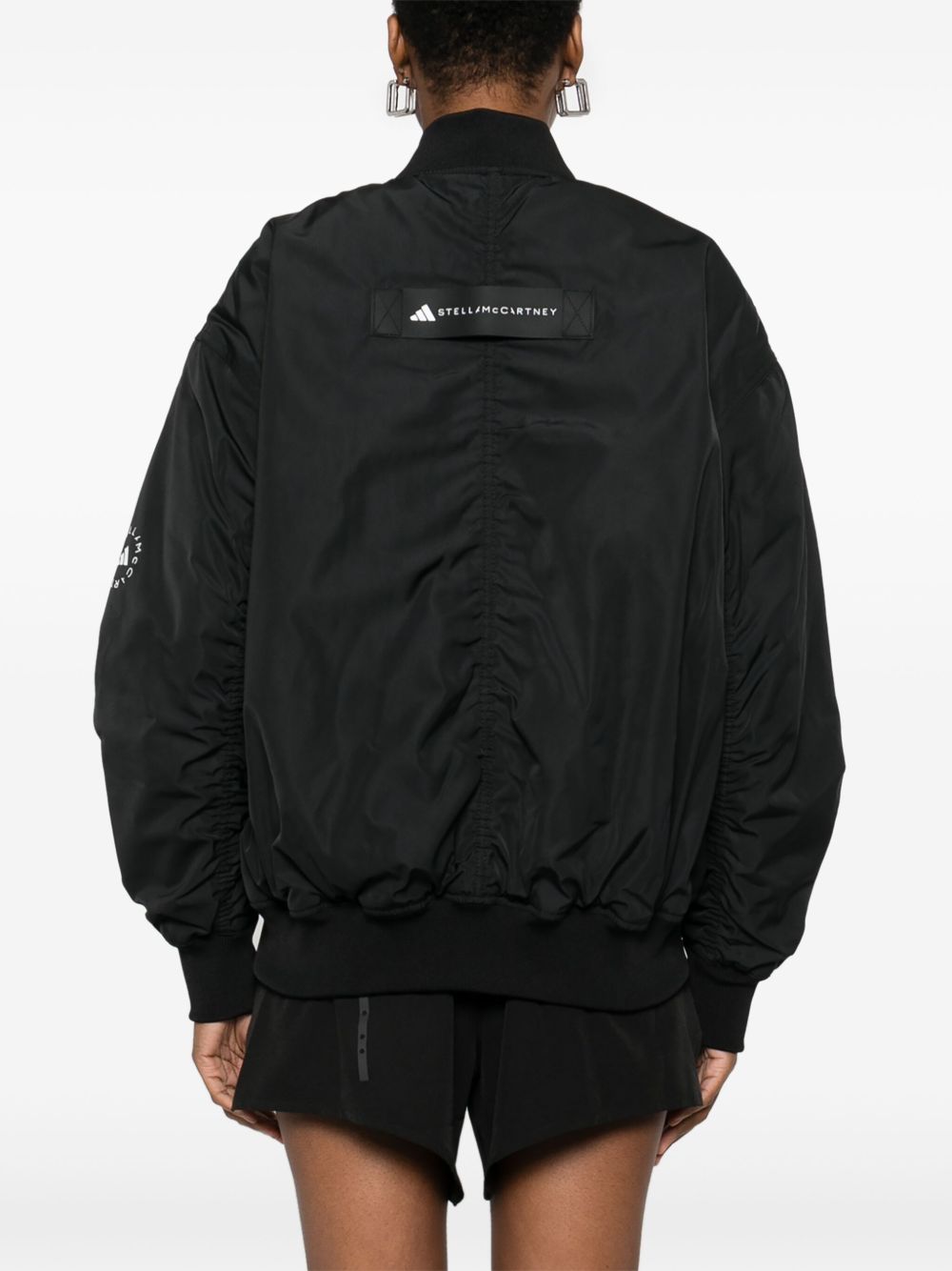 Adidas By Stella McCartney Coats Black image 4