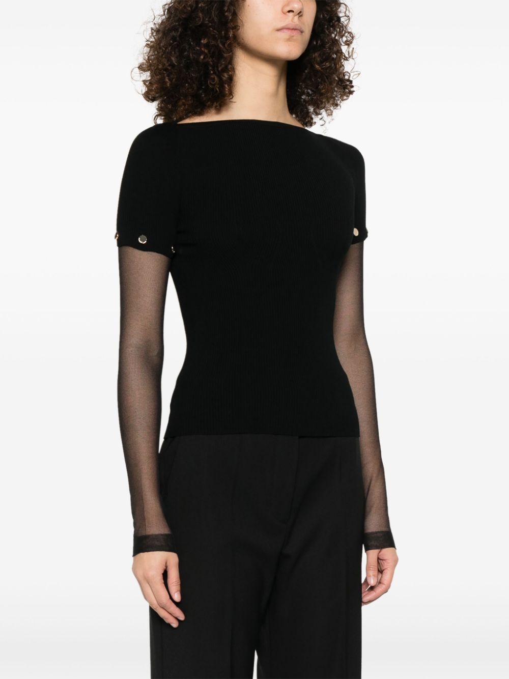 SPORTMAX PRE Sweaters Black image 1