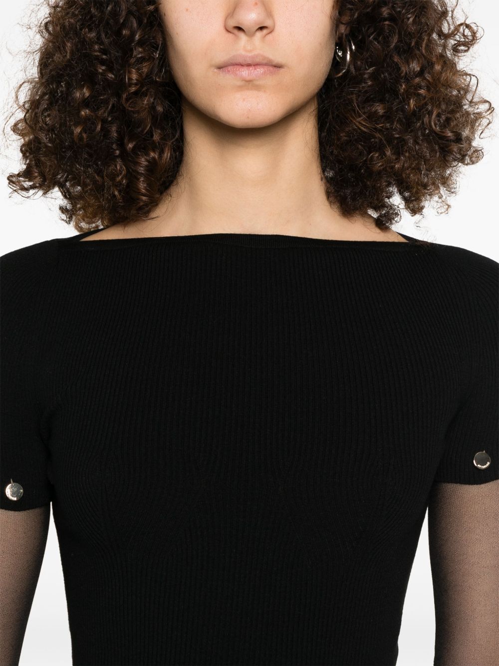 SPORTMAX PRE Sweaters Black image 4