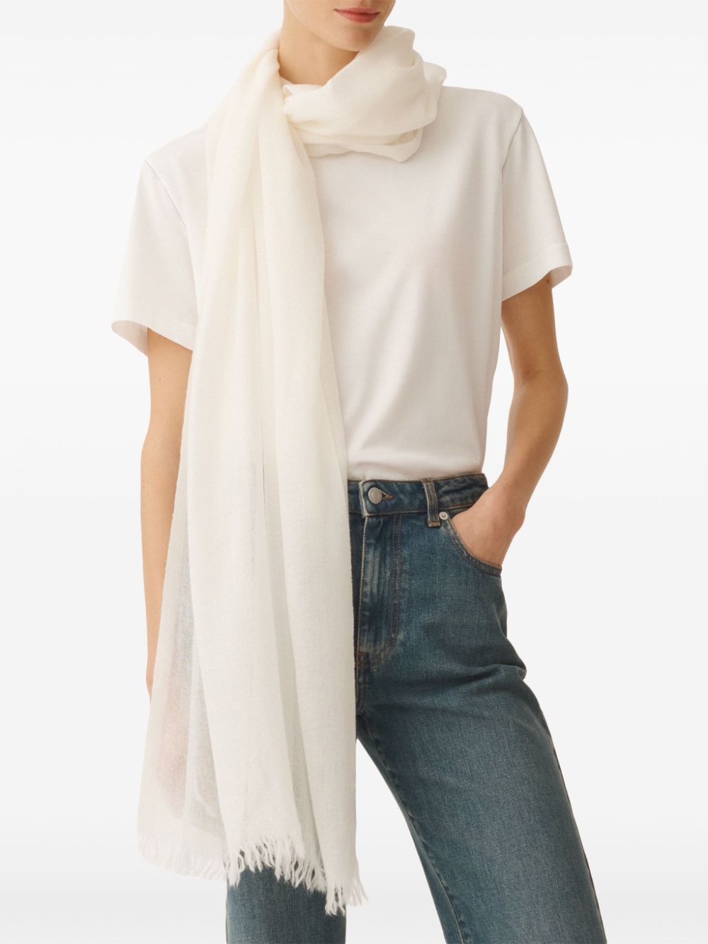 Fabiana Filippi Scarfs White image 2