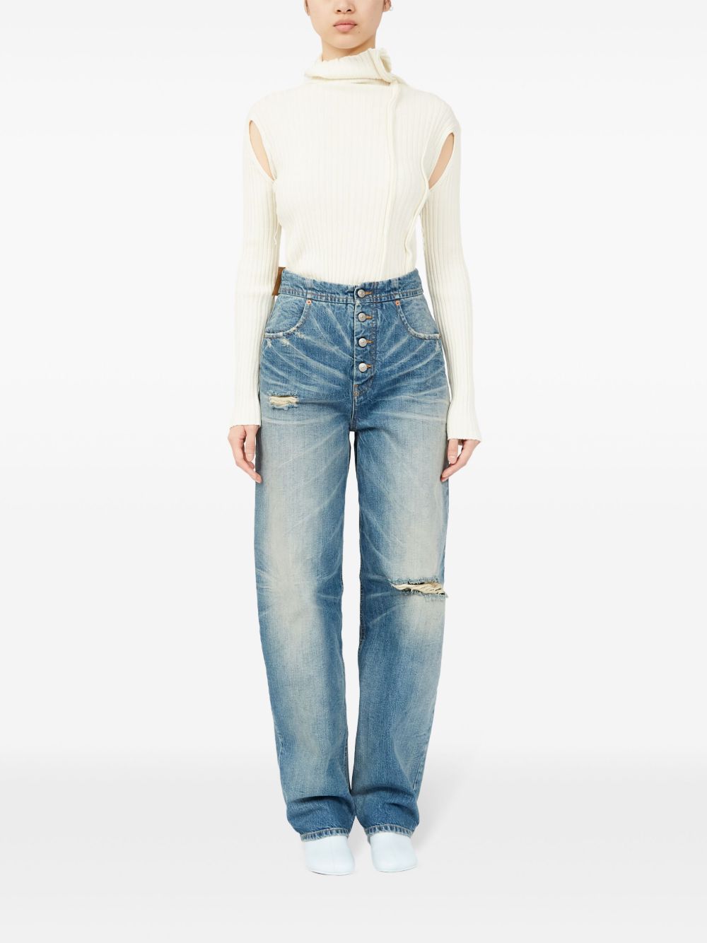 MM6 Maison Margiela Jeans Clear Blue image 2