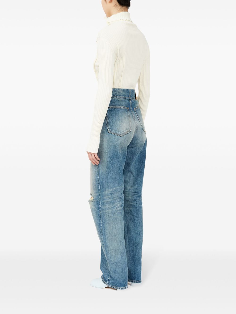 MM6 Maison Margiela Jeans Clear Blue image 4