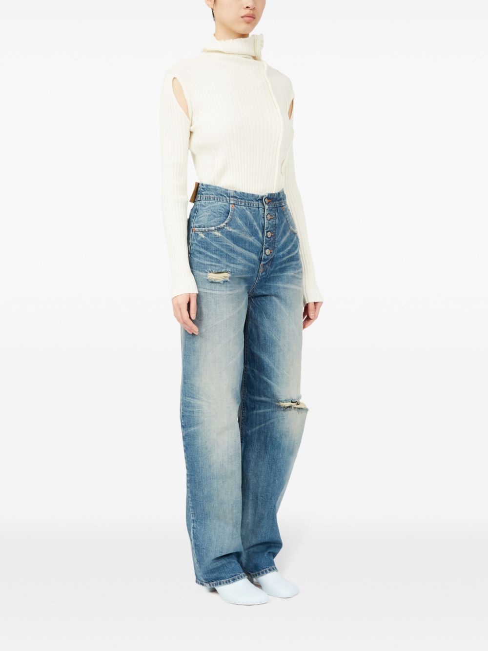 MM6 Maison Margiela Jeans Clear Blue image 6