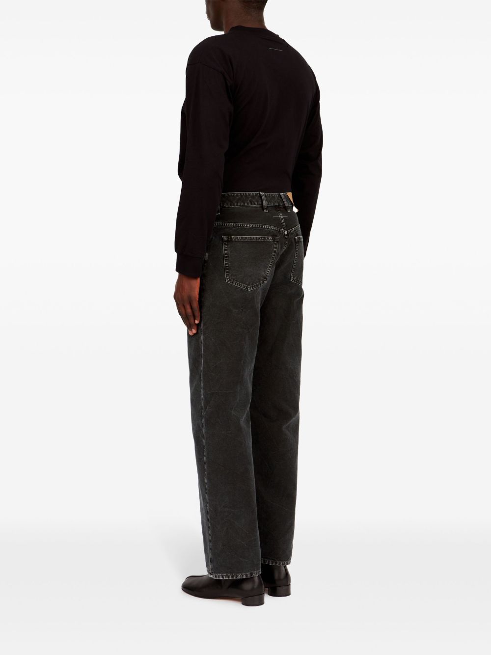 MM6 Maison Margiela Jeans Black image 1