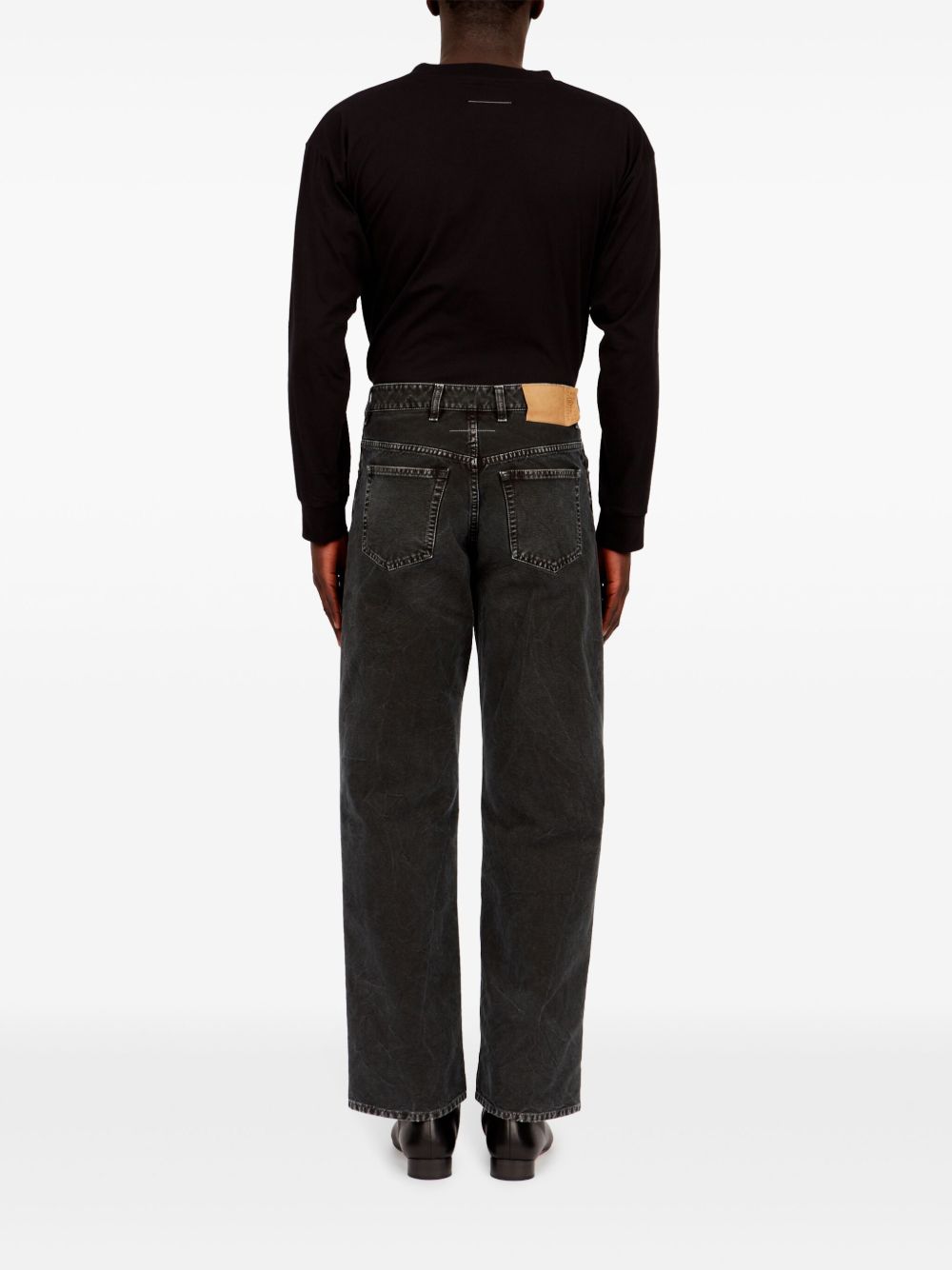 MM6 Maison Margiela Jeans Black image 4