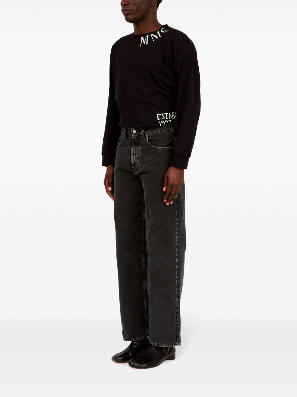 MM6 Maison Margiela Jeans Black image 6