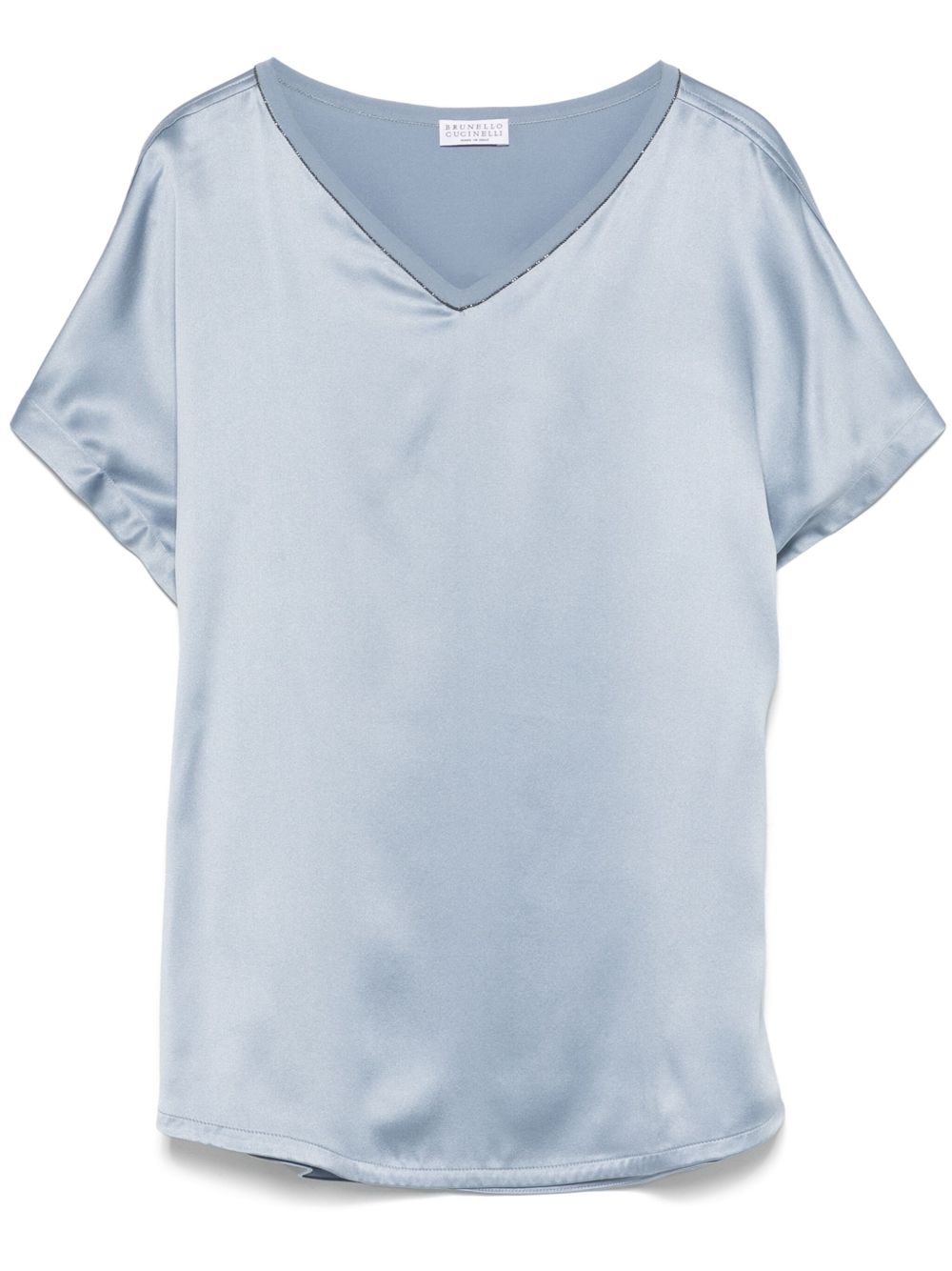 Brunello Cucinelli Top Clear Blue image 0