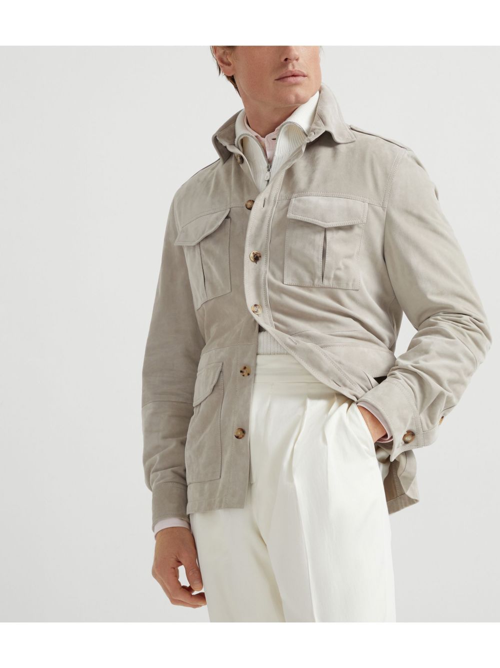 Brunello Cucinelli Jackets Beige image 3