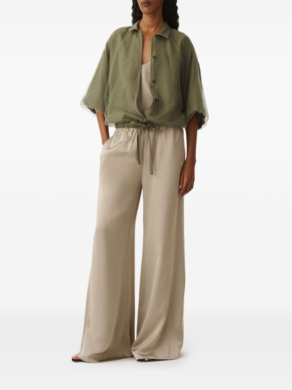 Fabiana Filippi Trousers Beige image 1