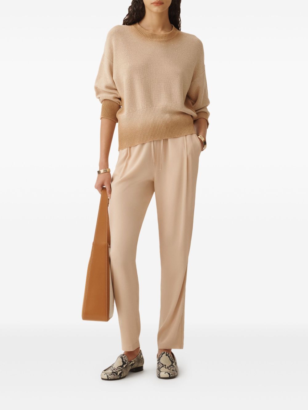 Fabiana Filippi Trousers Beige image 4