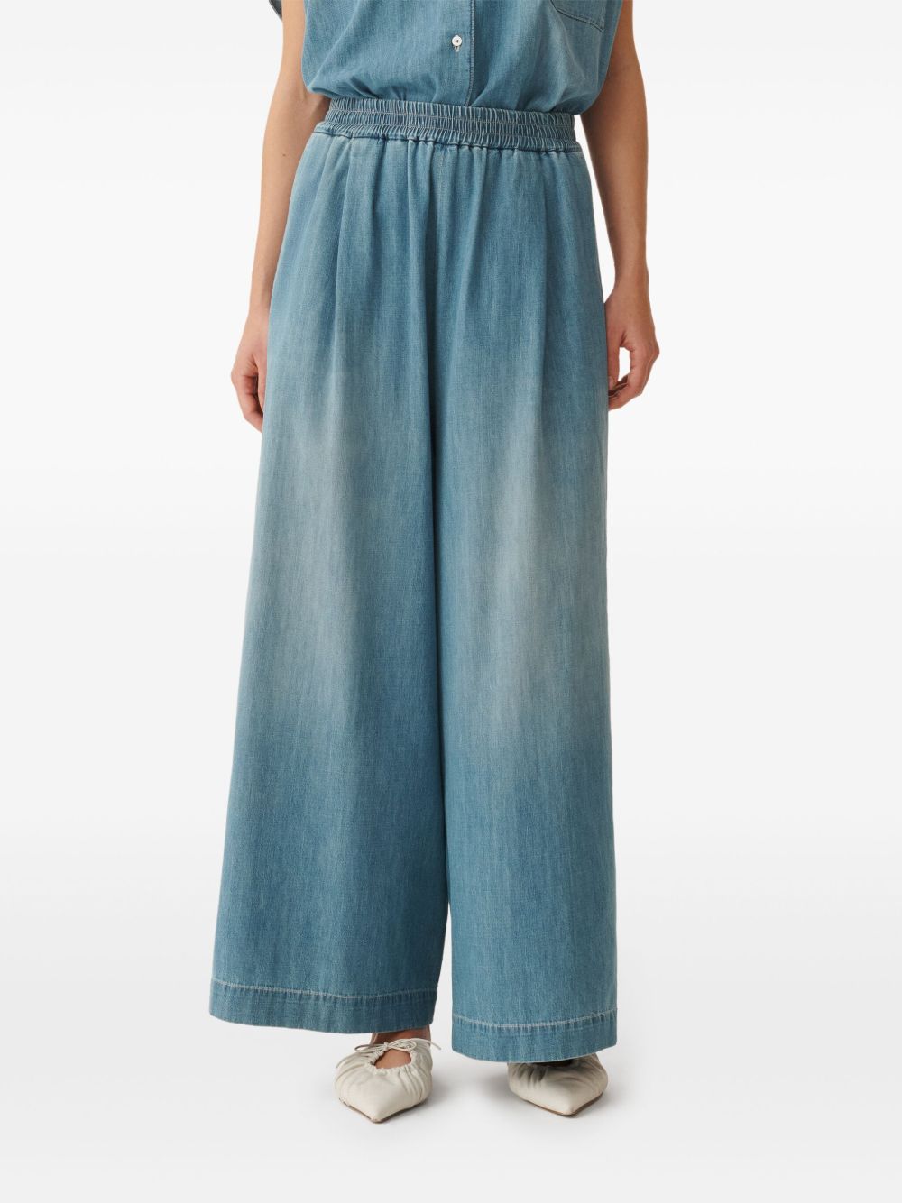 Fabiana Filippi Trousers Clear Blue image 2