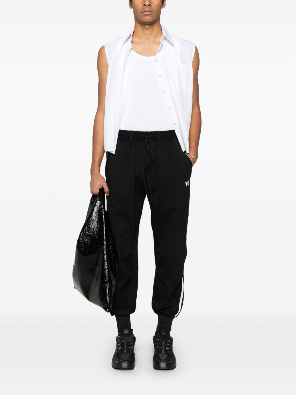 Y-3 Trousers Black image 1