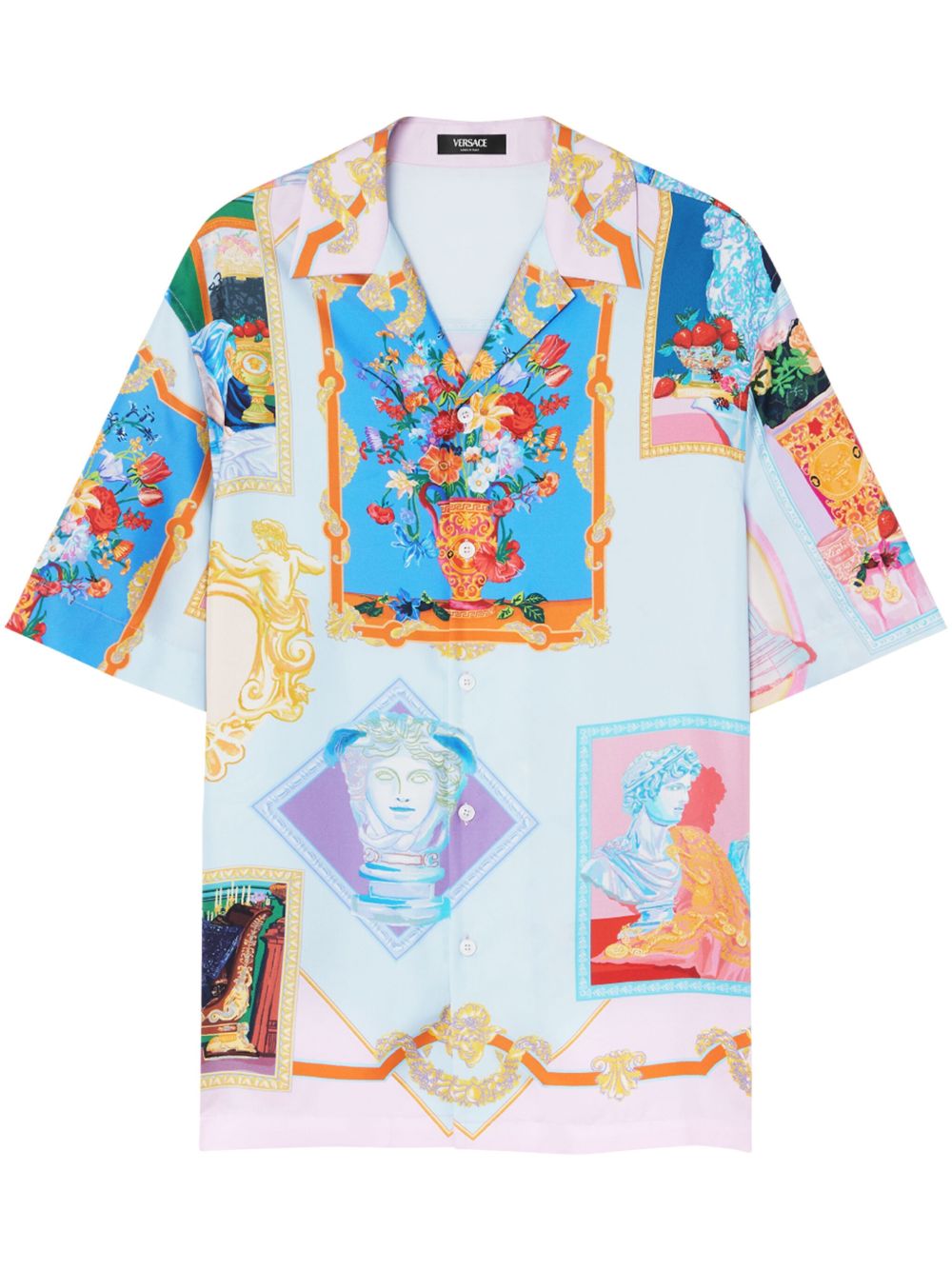 Versace Shirts Clear Blue image 0