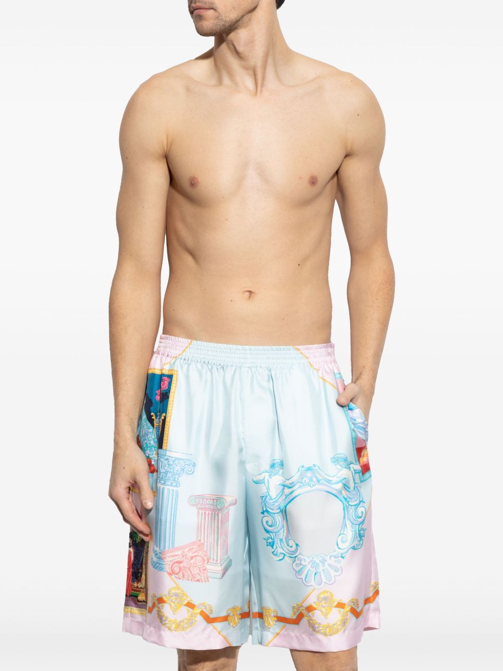 Versace Shorts Clear Blue image 1