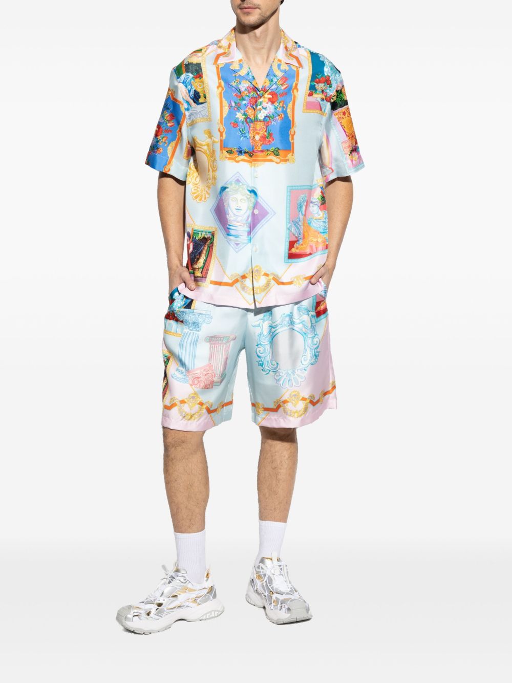 Versace Shorts Clear Blue image 3