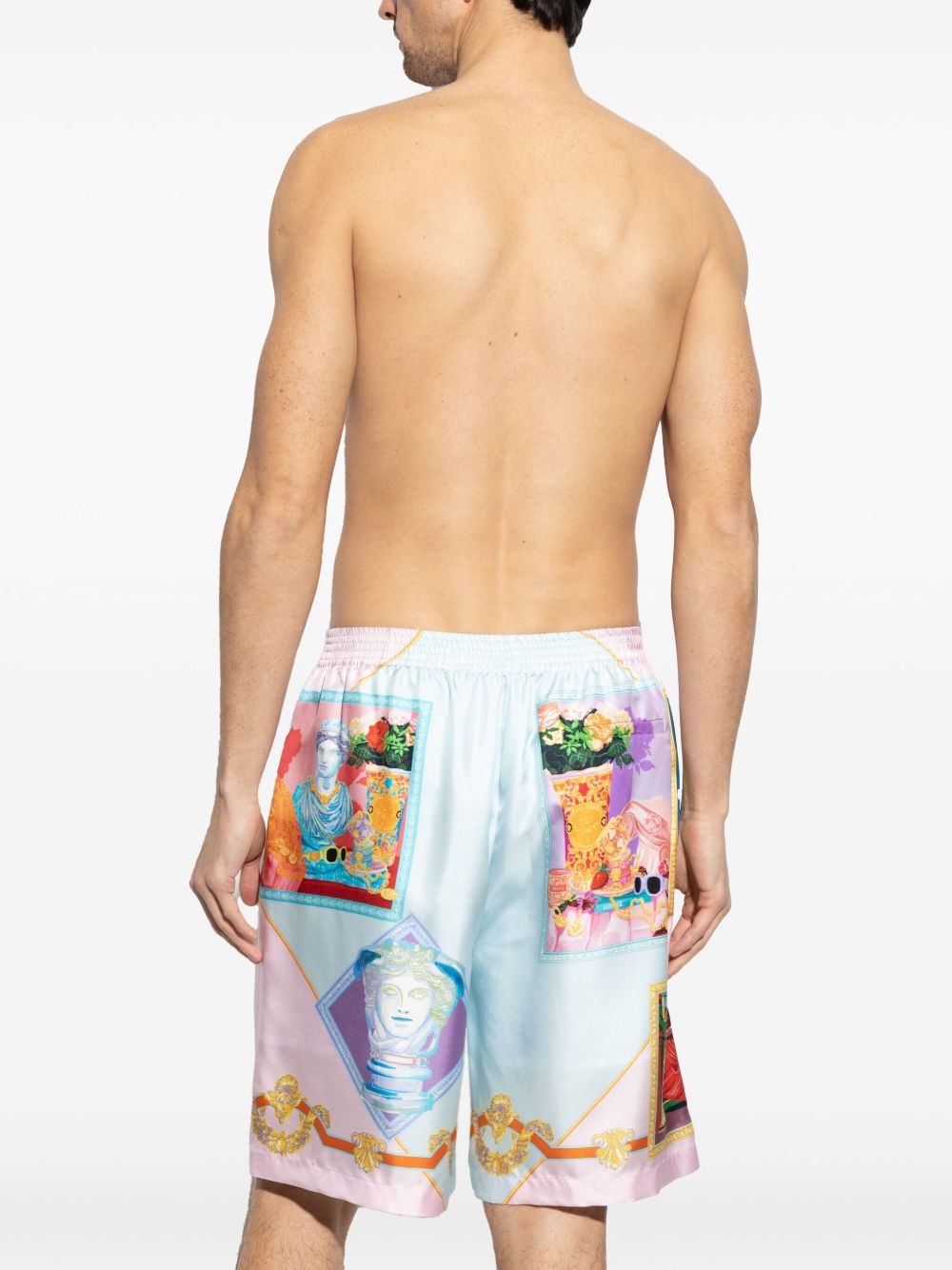 Versace Shorts Clear Blue image 4