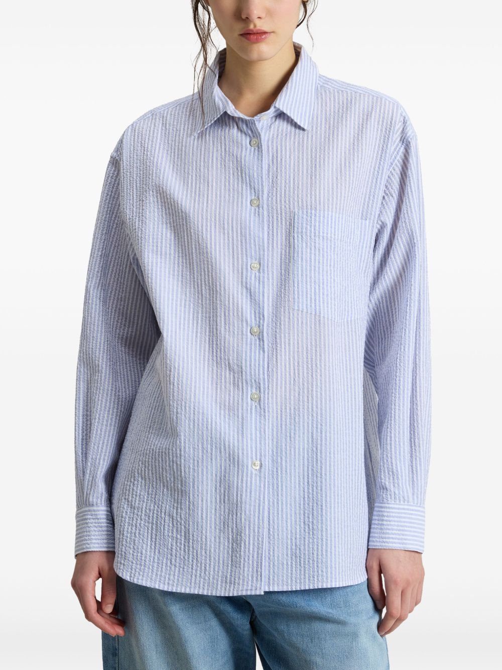 Woolrich Shirts Clear Blue image 4