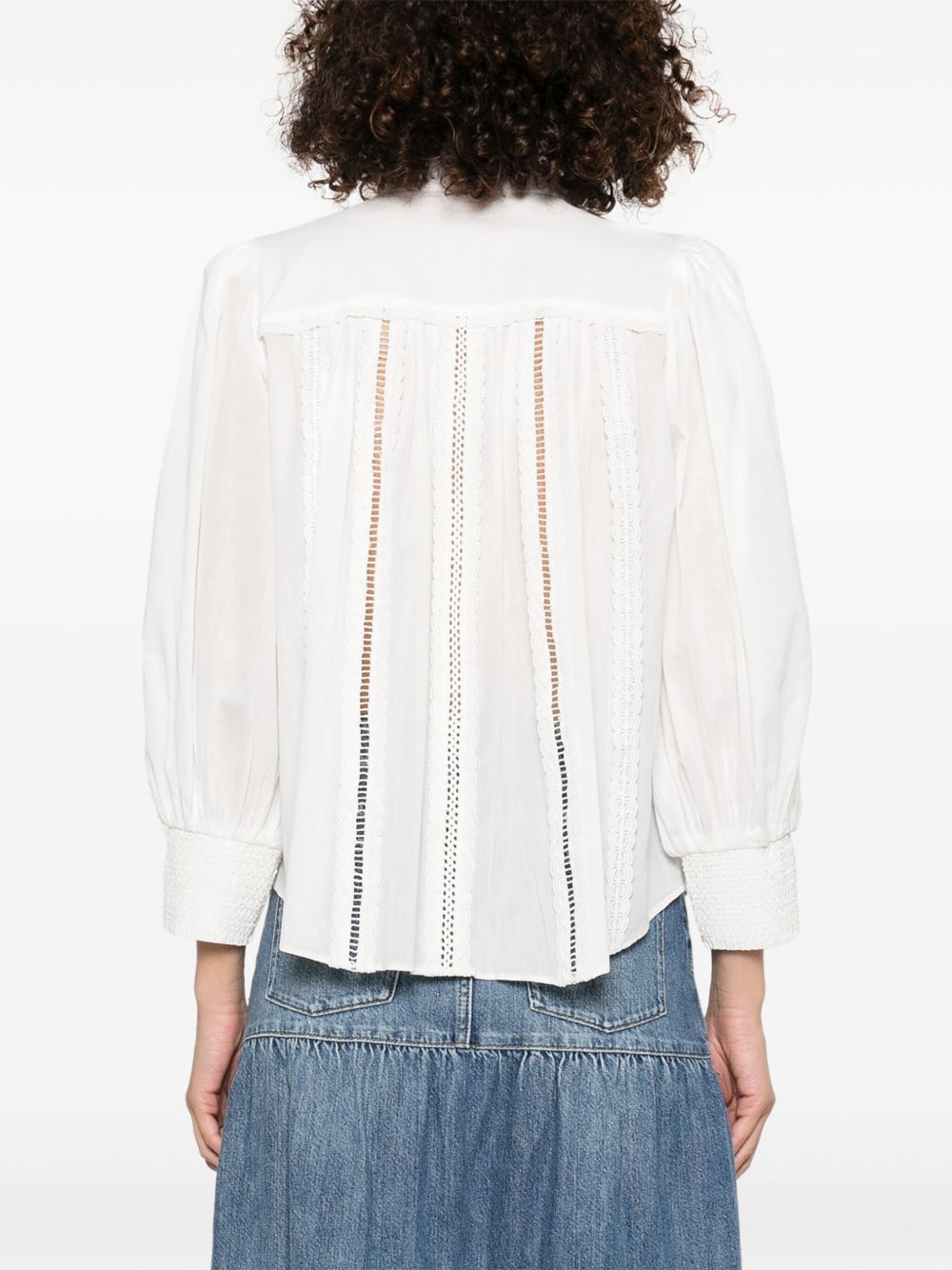 Alice + Olivia Shirts White image 4