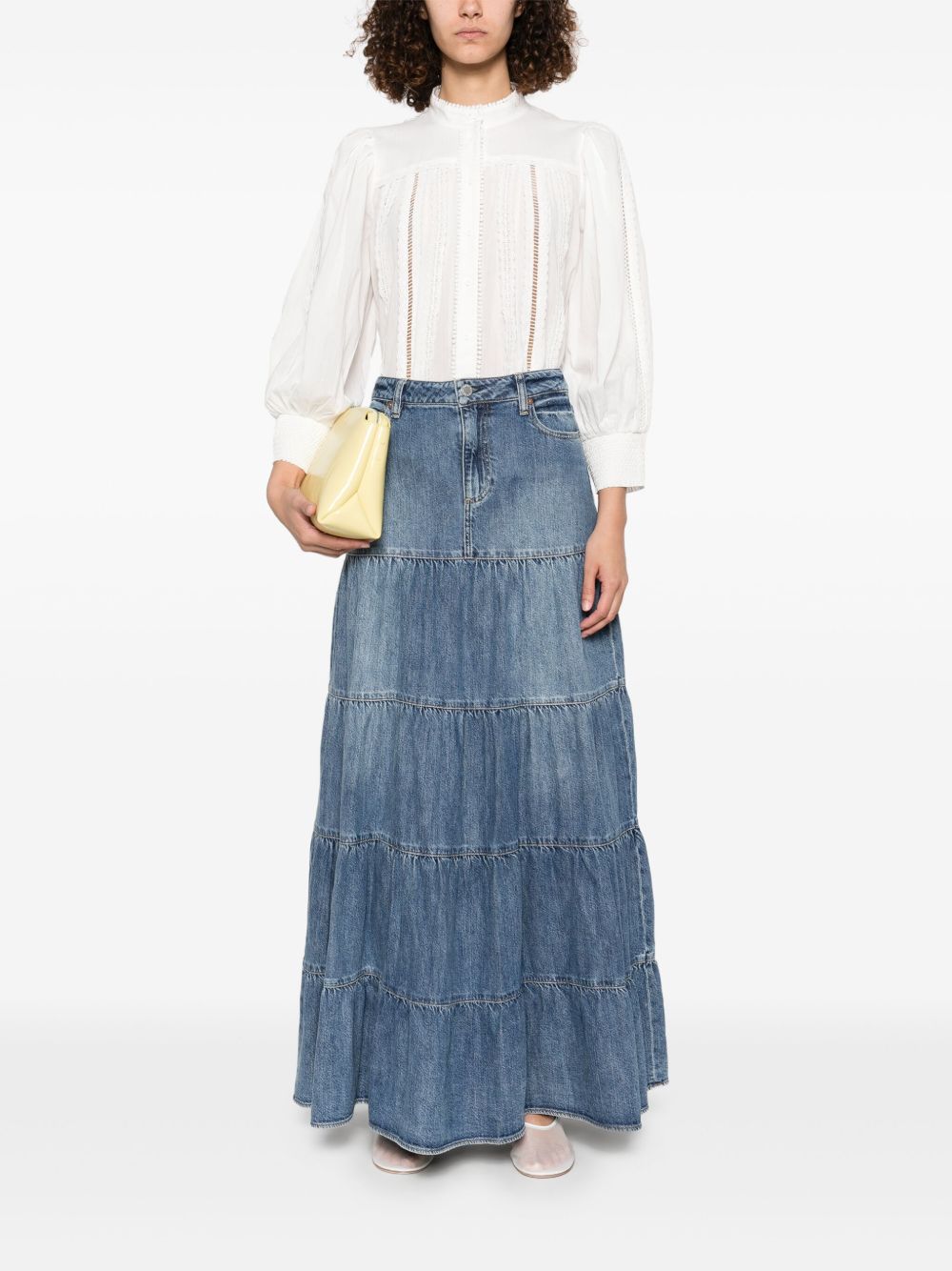 Alice + Olivia Skirts Blue image 4