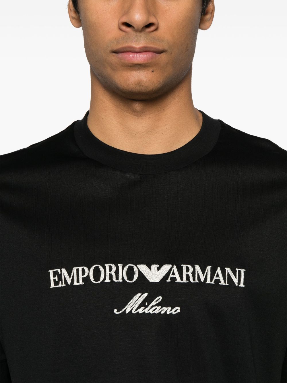 Emporio Armani T-shirts and Polos Black image 2