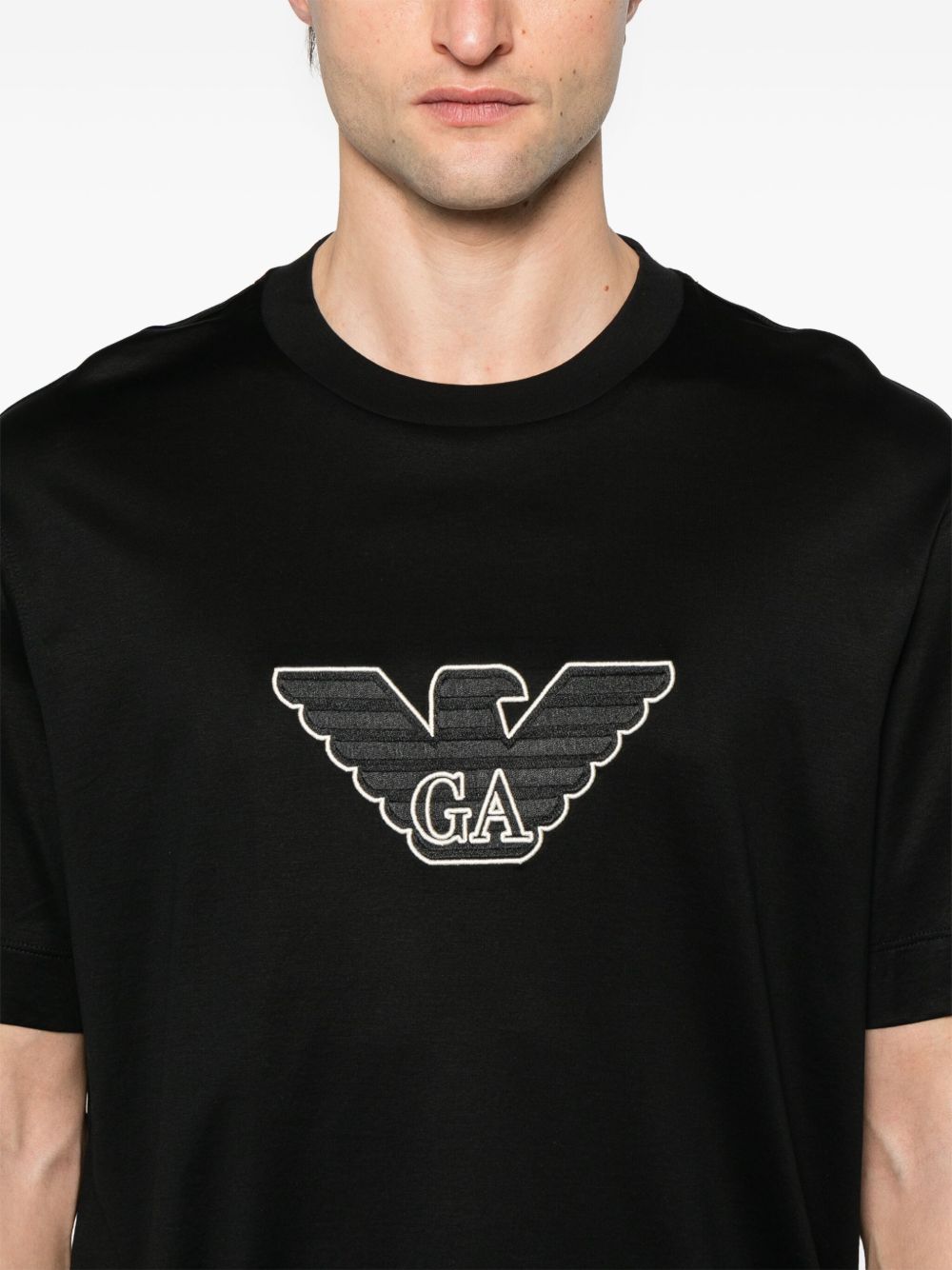 Emporio Armani T-shirts and Polos Black image 1