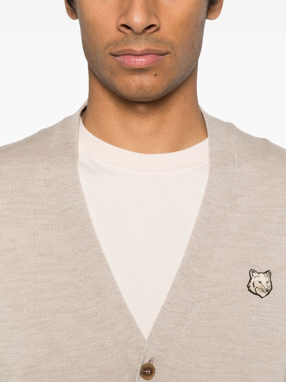 MAISON KITSUNE' T-shirts and Polos Beige image 1