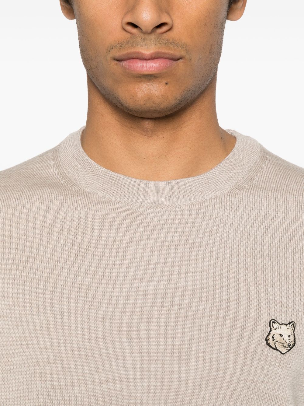 MAISON KITSUNE' Sweaters Dove Grey image 4