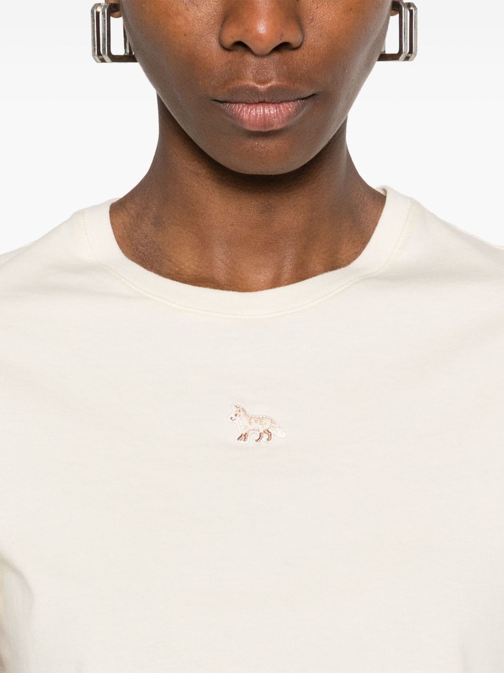 MAISON KITSUNE' T-shirts and Polos Ivory image 1