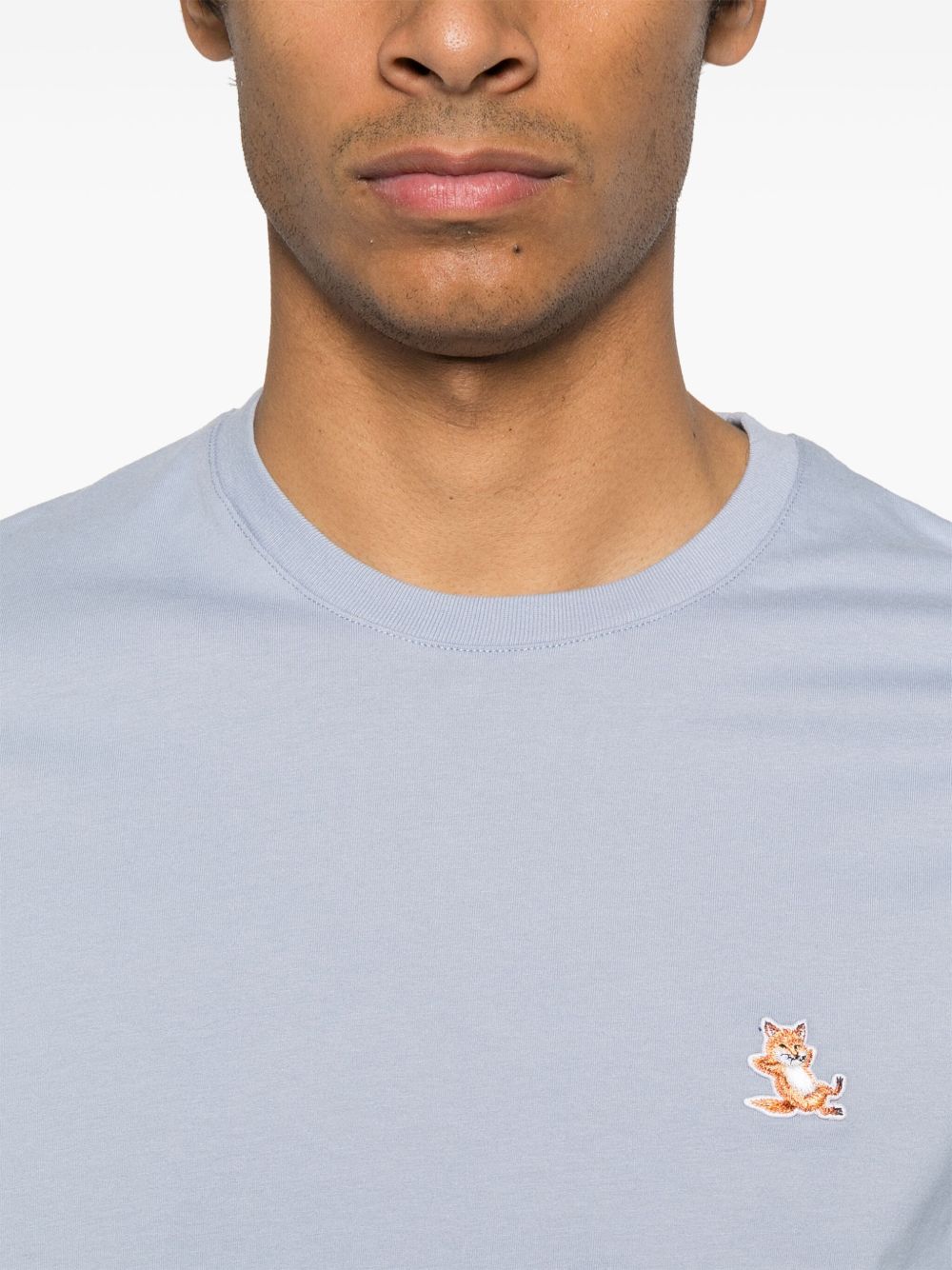 MAISON KITSUNE' T-shirts and Polos Clear Blue image 3