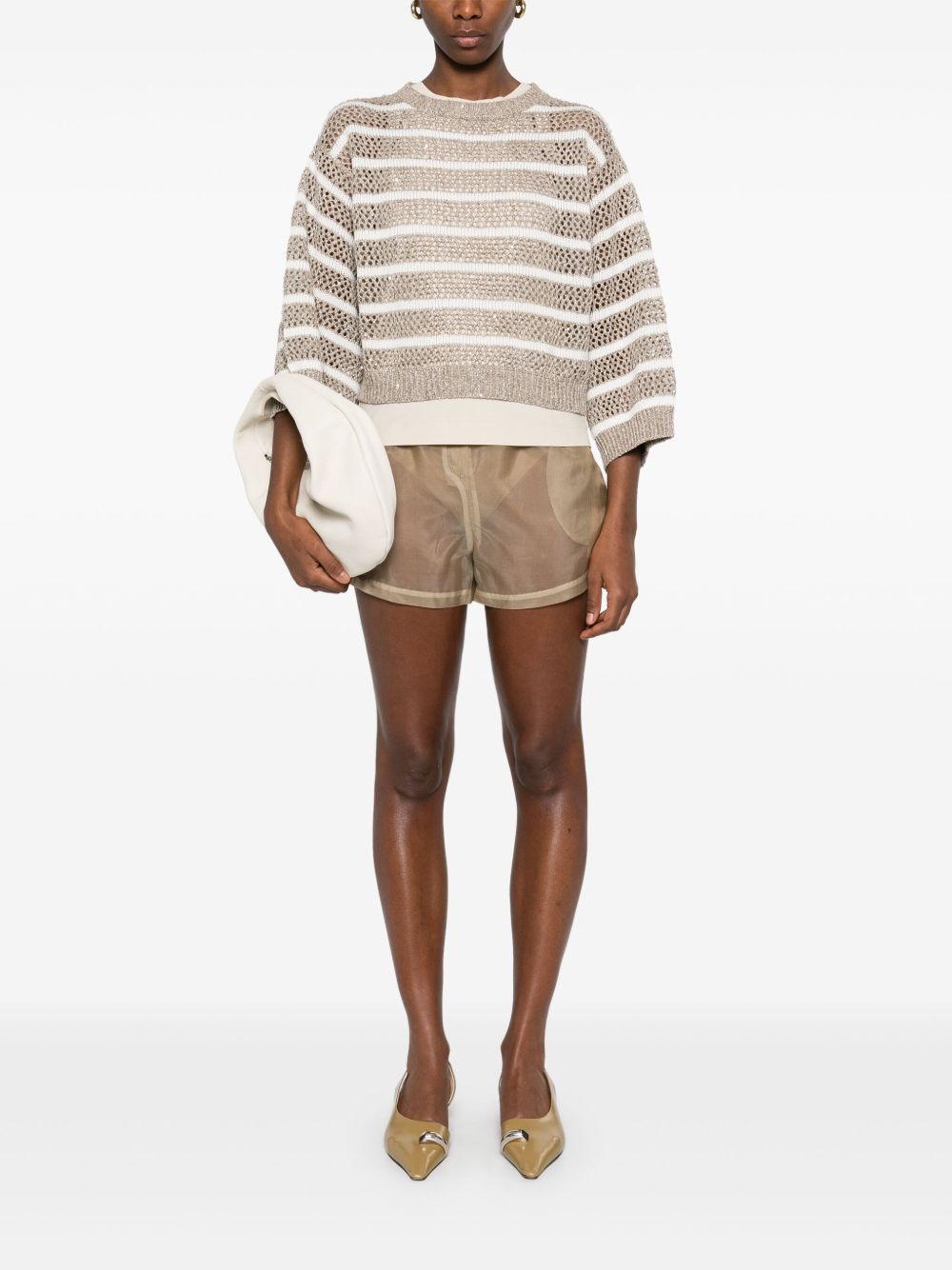 Brunello Cucinelli Sweaters Beige image 2