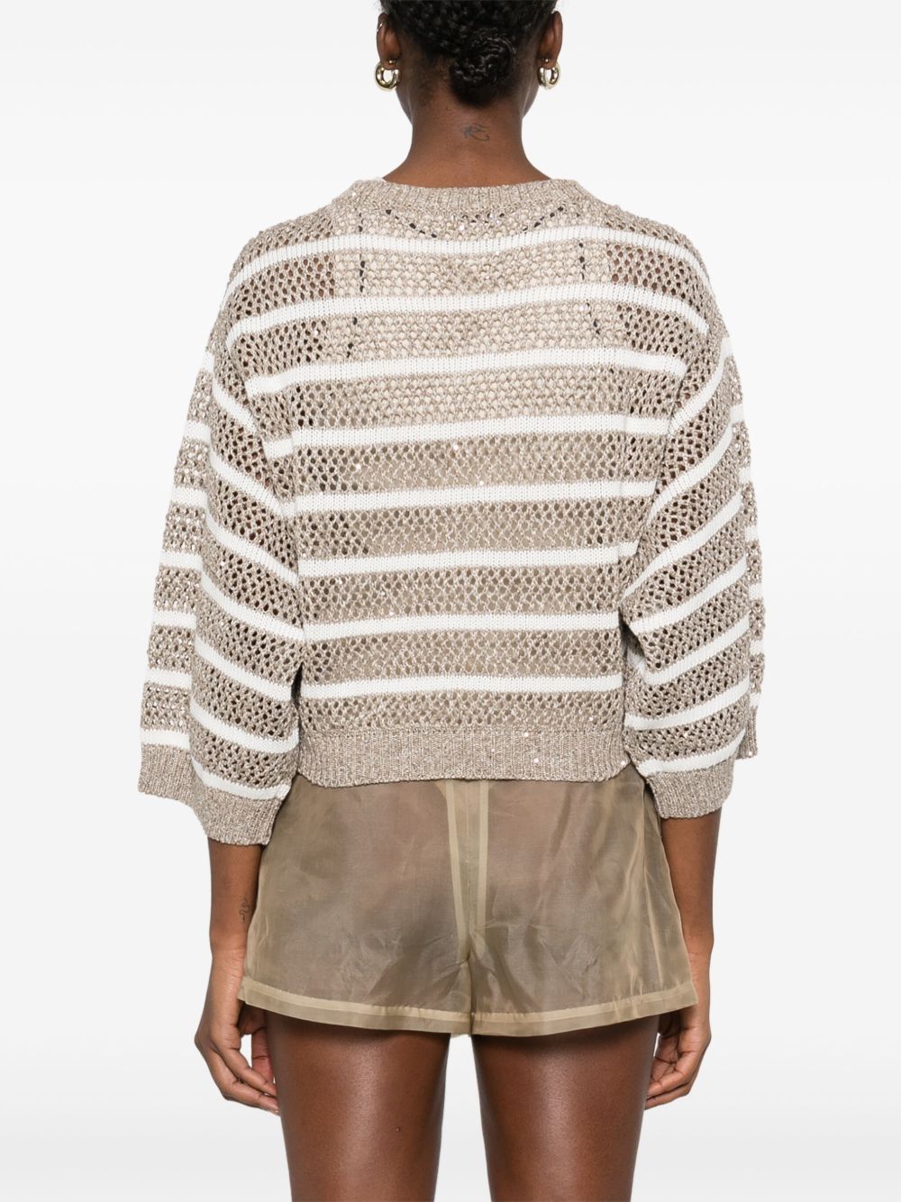 Brunello Cucinelli Sweaters Beige image 3