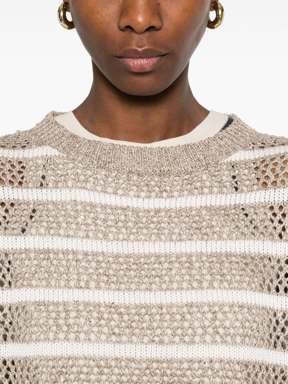 Brunello Cucinelli Sweaters Beige image 4