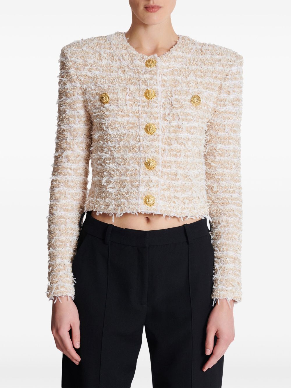 Balmain Jackets White image 3