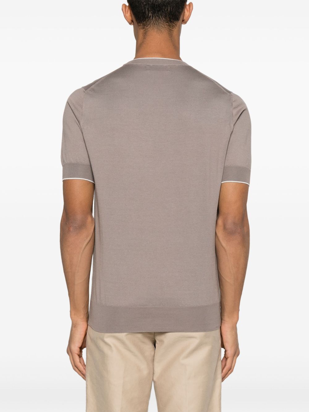 Brunello Cucinelli T-shirts and Polos Brown image 2